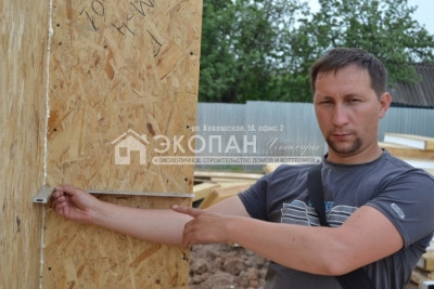 Строим коттедж 120 м2 в Карачурах
