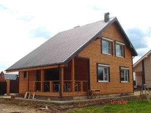 Проект загородного дома "Экопан - 173,53"